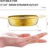 LASSHSWA Kitchen Sink Strainer Stainless Steel, Kitchen Sink Drain Strainer,