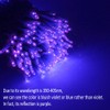 Solhice Black Light Curtain String Lights for Glow Party 10ft