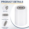 sourcing map 2Pcs Nylon Roller Wheel with Bearings, 5/8" Bore