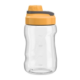 Torosqui | Botellas De Agua 500 ML Anti Derrame | Libre De Bpa | Termo agua infantil antiderrames | Resistentes | agarre ergonómico y cómoda | Libres de fugas | Color Amarillo