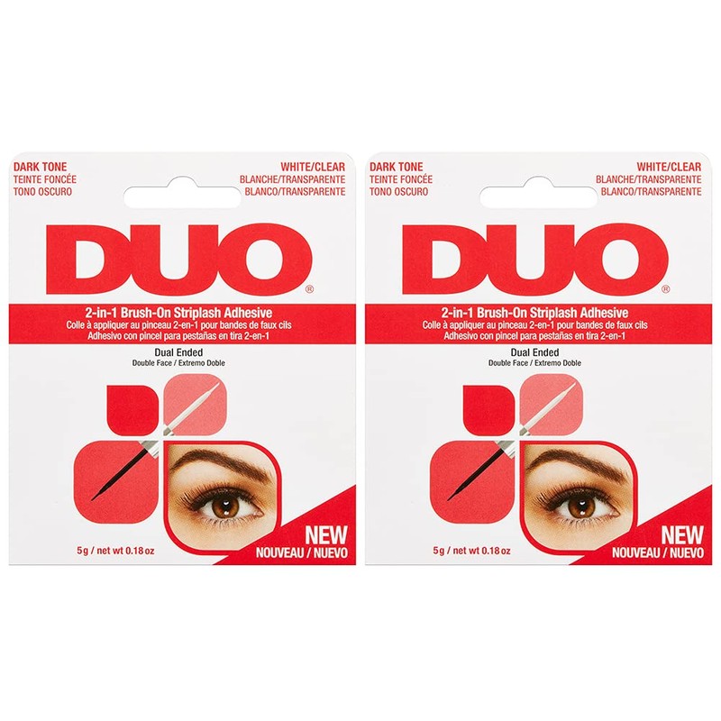 DUO 2-in-1 Brush On Eyelash Glue – Dual Ended Strip