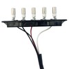 XHSESA Kitchen Range Hood Pushbutton Switch Range Hood Key Board