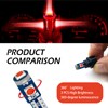 20PCS 74 Led Bulb Dash Lights Super Bright, T5 37