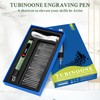 TUBINOONE Engraving Pen, Ultimate Cordless Portable Tool for Artists &
