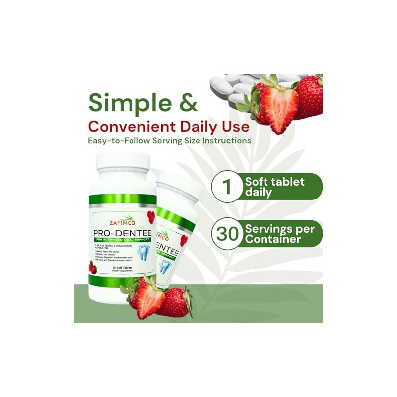 Advanced Oral Probiotics for Teeth & Gums - Mint Chewable