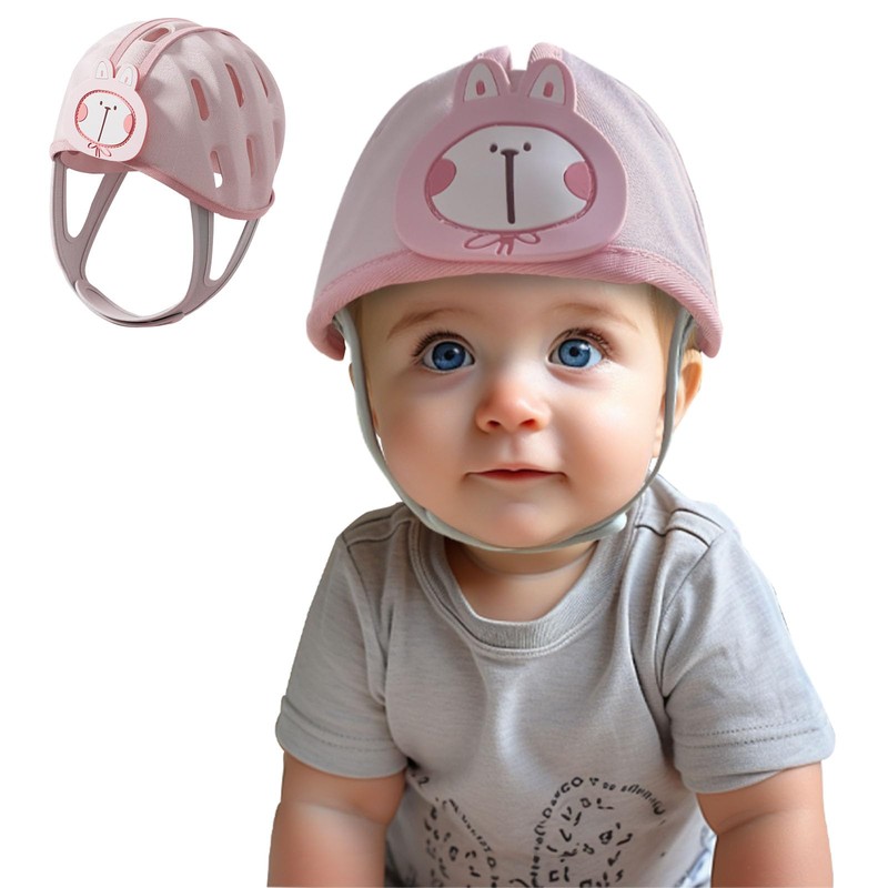 Domayllay Baby Helmet for Crawing Walking,Soft Infant Safety Helmet,Baby Helmet