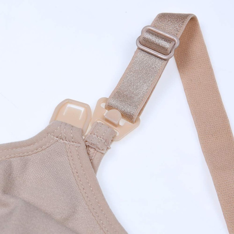Rufun Hands-Free Breast Pump Bra Breastfeeding Soft Cotton for Breastfeeding,