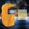 Asixx Welding Mask Welding Surface Welding Helmet Burn Prevention Cowhide