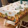 Unibyby Fall Tablecloth, Fall Table Cloth Rectangle 60 x 104