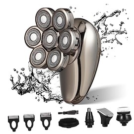 Manscape Electric Shaver Hair Removal Machine Men Razor Electric Trimmer Beard Clippers Head Shaving Machine Hair Trimmer Rustproof Portable Travel-Friendly Idea