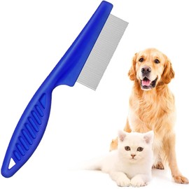 Generic Stainless Steel Grooming Comb for Dog Cats and Pets Dog & Cat Dematting Comb: Pet Grooming Tool for Removing Loose Undercoat, Mats, and Tangled Hair - Doodle Dematting Comb, Regular, Assorted
