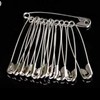 Extra Large Safety Pins Size 4 (55mm) - Silver (Pack