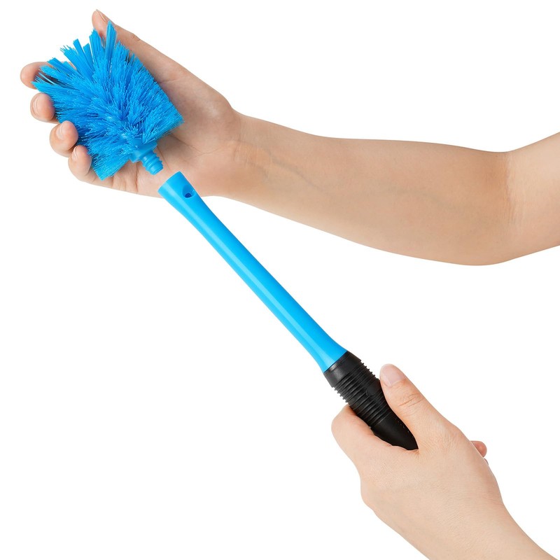 MOSOLAN 2-in-1 Water Bottle Brush and Straw Cleaner Brush, Long
