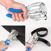 NiQinWuKin Metal Hole Punch Tool Set - Professional Heavy Duty