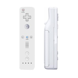 QUMOX Remote Controller Remote Control + Nunchuk for Nd Wii/WII U White
