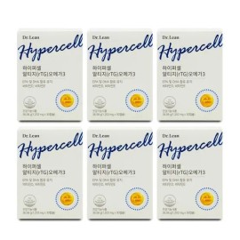 Dr. Lin [Dr.Lin] Dr.Lin Hypercell RTG (rTG) Omega 3 1202mg x 30 capsules x 6 boxes I / [닥터린] 닥터린 하이퍼셀 알티지(rTG) 오메가3 1202mg x 30캡슐 X 6박스 I