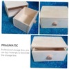 Gadpiparty 2pcs Wooden Drawer Box Organizer Storage Decorative Office Drawers