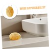 Beavorty 4pcs Honeycomb Bath Sponges for Shower Gentle Exfoliating Body