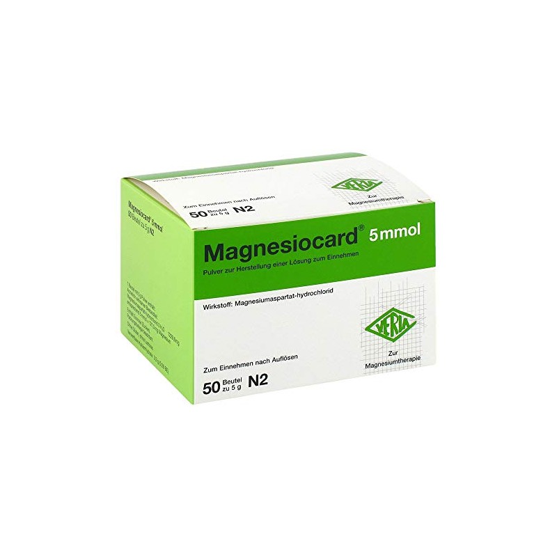 Magnesiocard 5 mmol Powder Bags, Pack of 50