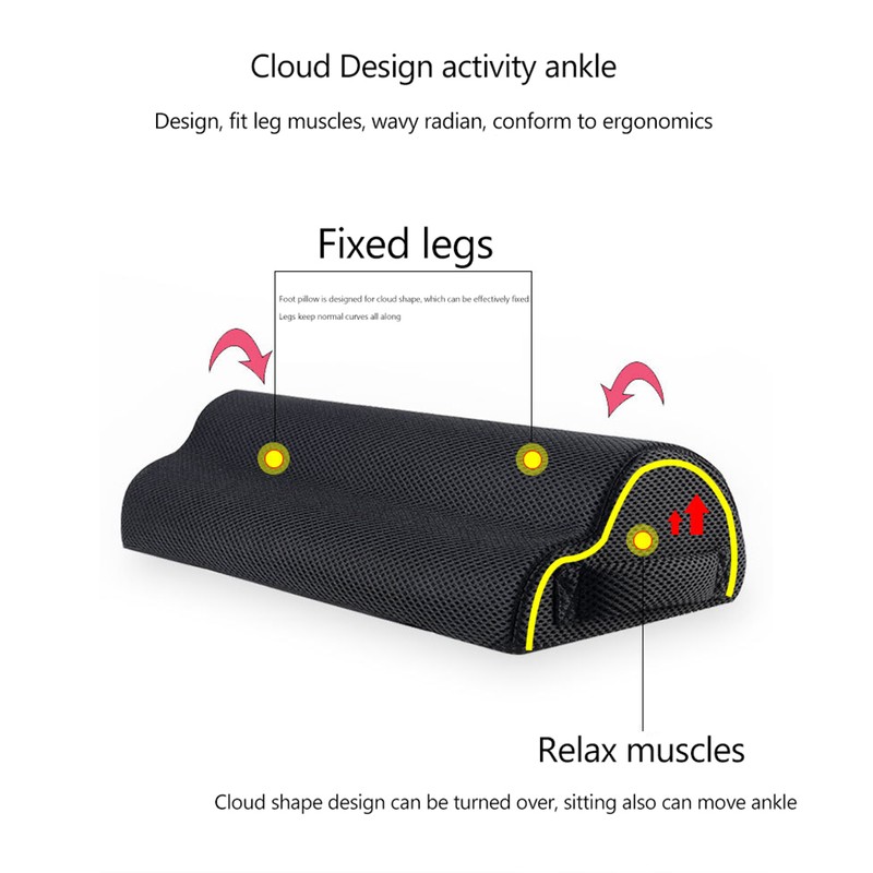 Foot Rest Under Desk Cushion Ergonomic Half Cylinder Pad for