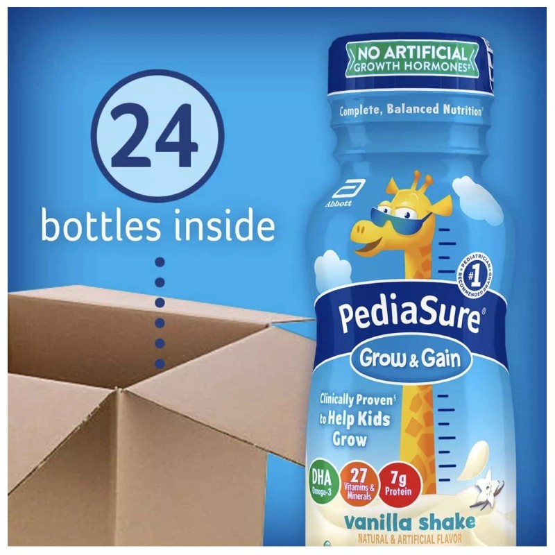PediaSure Vanilla Shake, 24 pk./8 oz.