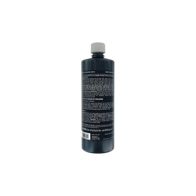Aceite Para Lamparas Ultrarefinado 946ml Sin Aroma Sin Humo