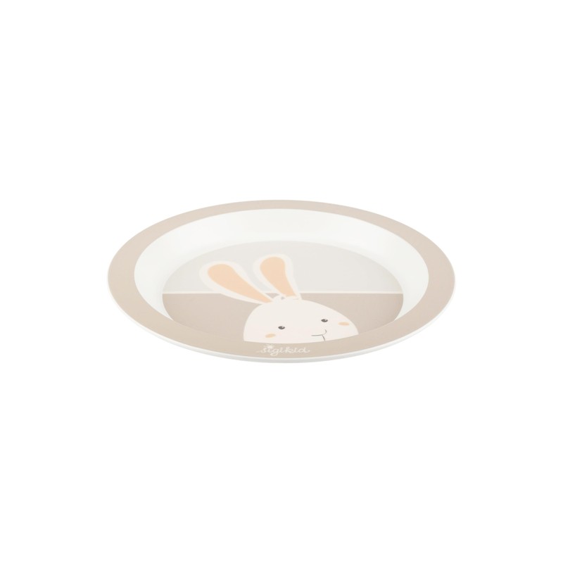 Sigikid Teller Rabbit R PET Children's Crockery Beige One Size