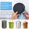 3 Pack Charcoal Filters for Compost Bucket, 6.7inch Compost Filter