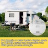 for Dometic 94946 RV Water Heater Door Conversion Kit, Compatible