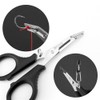 EYAKEG Multifunctional Fishing Plier Fish Hook Remover Cutter Scissors with