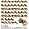 JCHL Table Desk Top Fasteners with Screws Bronze Heavy Duty