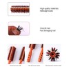 Round Hair Brush, Professional Hair Styling Comb Brush, Handle Styling