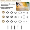 Hihitomorrow Complete Pressure Washer Seal Kit Seals Replacement Set Compatible