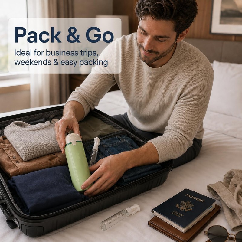 4 in 1 Travel Dispenser Bottle, 4 Pack 1OZ/30ML Leak