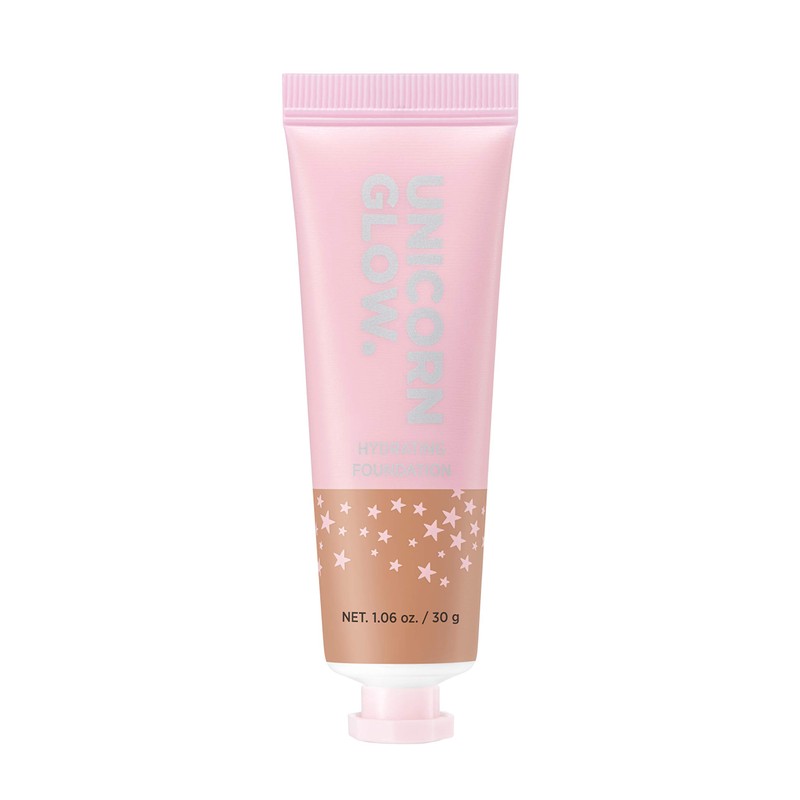 UNICORN GLOW HYDRATING FOUNDATION #10 PECAN Collagen Serum + Hyaluronic