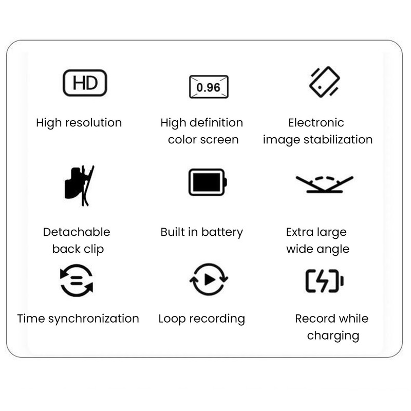 Pet Collar Camera High Definition Portable Dog Tracker Collar Camera