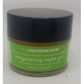 Ole Henriksen Invigorating Night Gel anti-aging - 0.5oz /15 ml - New