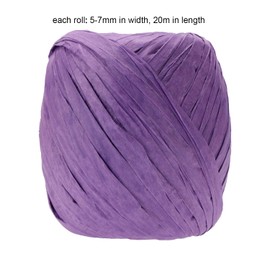 Raffia Paper Ribbon Bows, Penta Angel 12 Rolls 787 Feet Raffia Twine String for Christmas Valentine's Day Party Wrapping Florist Bouquets DIY Craft Decoration Weaving, 12 Colors