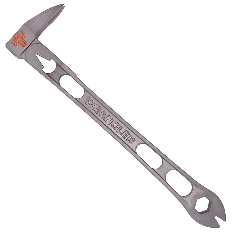 Wrangler Tools 9.5" Titanium Pry Bar Nail Puller - Heavy