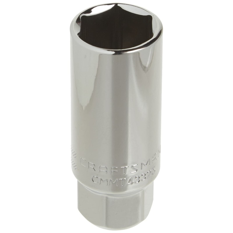 CRAFTSMAN 13/16" Spark Plug Socket, 3/8-Inch Drive (CMMT43325)