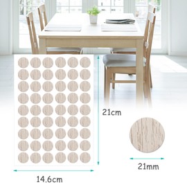 XPOOP Screw Hole Covers, Textured Screw Cap Covers Sticker, Wood Screw Hole Sticker, Waterproof Screw Hole Covers Stickers, Screw Hole Covers Stickers for Wood Furniture Cabinet Shelve, in 12 Colors