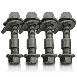 UP-BASE Camber Bolts, Adjustable Bolts, 0.7 inches (17 mm), Carbide Cars, M17, Universal, 4 Pieces Set