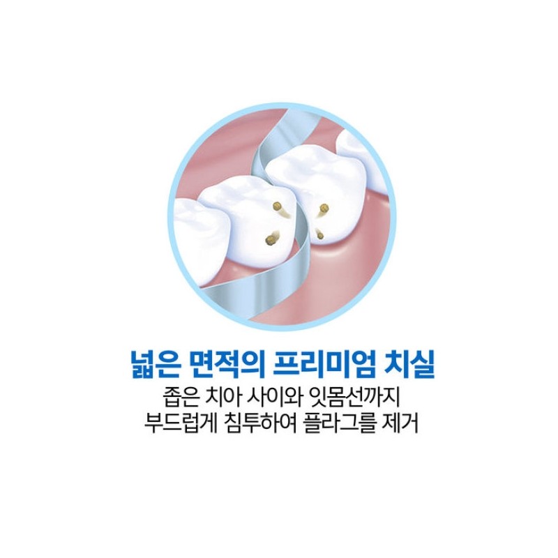 Oral-B C-shaped dental floss, 30 pieces (3 packs) / 오랄비