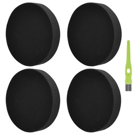 4 Pack 1608225 Filter Replace For Bissell Powerforce Helix Turbo 1701 1797 2190 2191 2190V Cleanview Swivel Rewind 2252 2254 3197A 3836 3837 3534 3536 Upright Vacuum, Compare to Part # 1640811