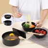 MIUVA Lamian Noodles Bowl Set, Microwave Safe Ramen Bowl Set,
