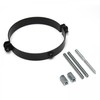 raik SH116-150-sw Flue Pipe / Stove Pipe Clamp with Screw