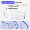 Vanshly Upgraded W11239961 W10900538 Refrigerator Door Shelf Bin Compatible with