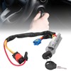 Ignition Starter Switch Lock Barrel Keys 4162P0 Good ABS Aluminium