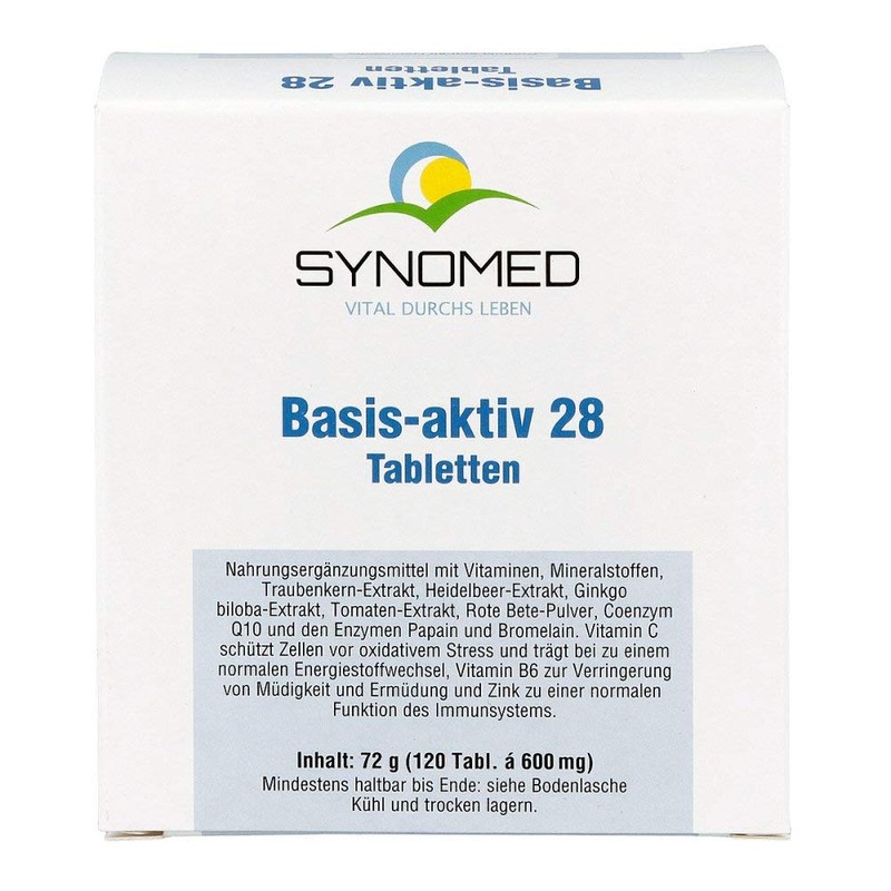 SYNOMED Basis-aktiv 28 Tabletten, 72 g