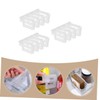 DOITOOL 2sets Fridge Side Door Separator Telescopic Partition Dividers Drawer
